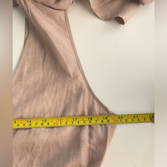 BCBGMaxazria Tamera Cupro Cotton Dress Shirt attached - Picture 11 of 13